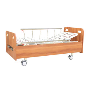 C39 Two Function Wooden Manual Home Care Nursing Bed