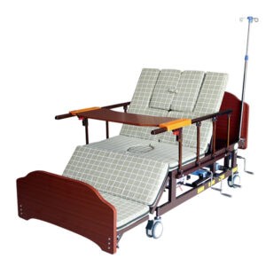 A01-1 Wooden Manual Home Care Bed With Laminated Chipboard