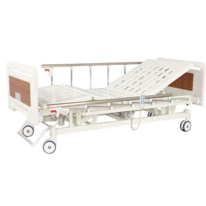 C01-6 Three Function Electric Hospital Care Bed With Wheels